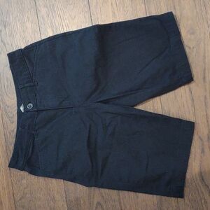 St Johns Bay size 8 black Bermuda shorts